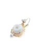 Dolce & Gabbana 18kt yellow gold roses drop earrings
