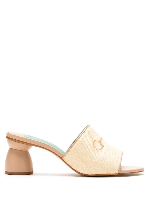 straw mules shoes
