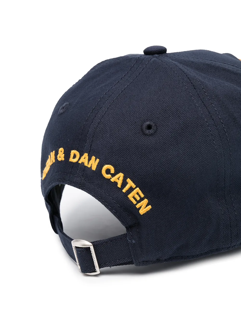 Image 2 of Dsquared2 logo patch baseball hat