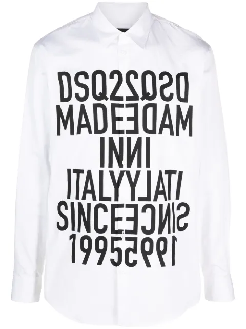 dsquared2 long sleeve shirt