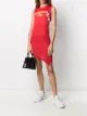 Image 2 of Dsquared2 logo-print jersey dress