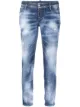 Image 1 of Dsquared2 distressed straight-leg jeans