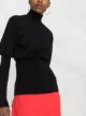 Burberry puff-sleeve turtleneck jumper
