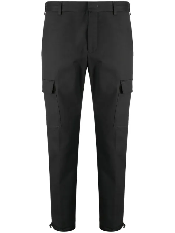 fitted cargo trousers