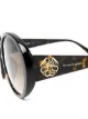 Alexander McQueen Eyewear Seal oval frame sunglasses