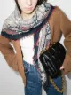 Image 2 of Etro neutral Bombay scarf
