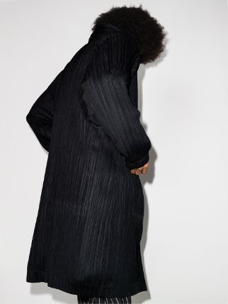 Two-way pleated puffer coat展示图