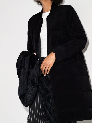 Two-way pleated puffer coat展示图