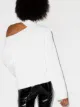 RtA cut-out shoulder sweatshirt