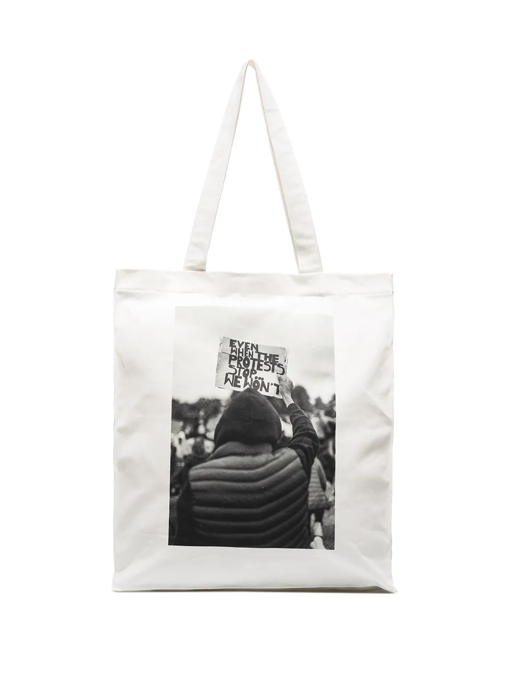 What We Seee + Misan Harriman photograph print tote | White | Image 1