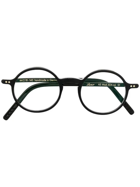 Lunor round-frame glasses