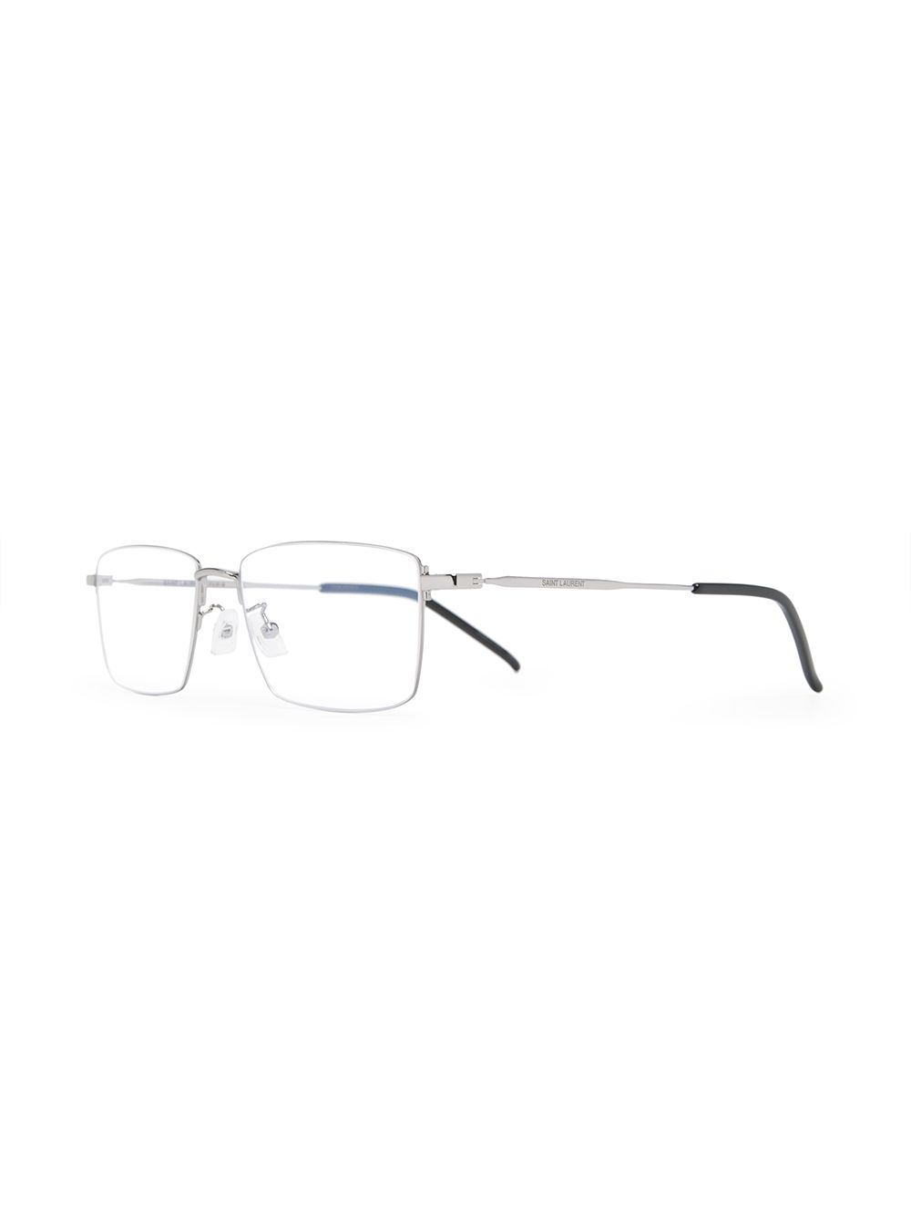 фото Saint laurent eyewear очки wire в прямоугольной оправе