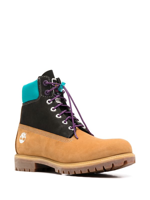 two tone timberland boots