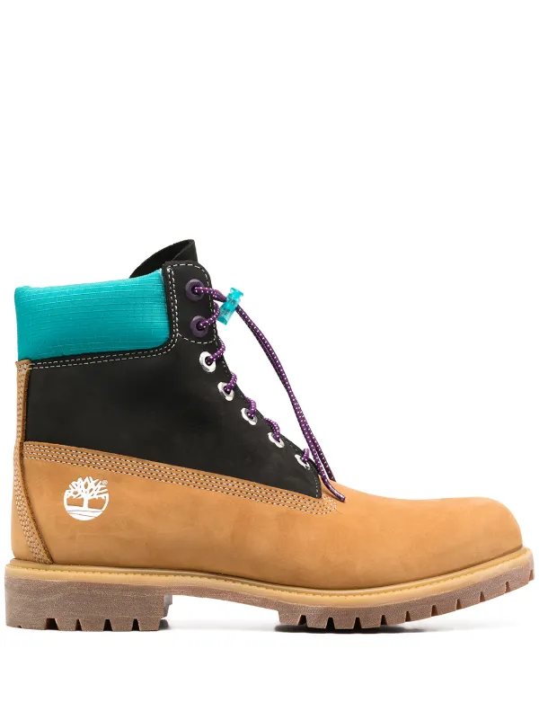 color block timberland boots