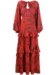 Image 1 of Johanna Ortiz convertible floral tiered dress