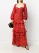 Image 2 of Johanna Ortiz convertible floral tiered dress