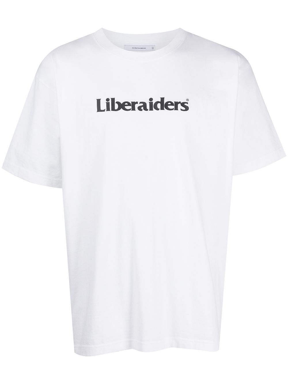 Liberaiders Og Logo Cotton T-shirt In White