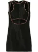 Image 1 of ONALAJA Ellia embellished cutout mini dress