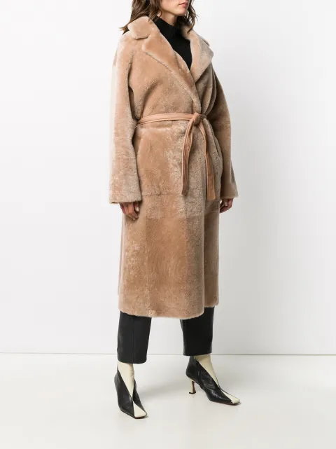 Blancha Reversible Shearling Coat Farfetch