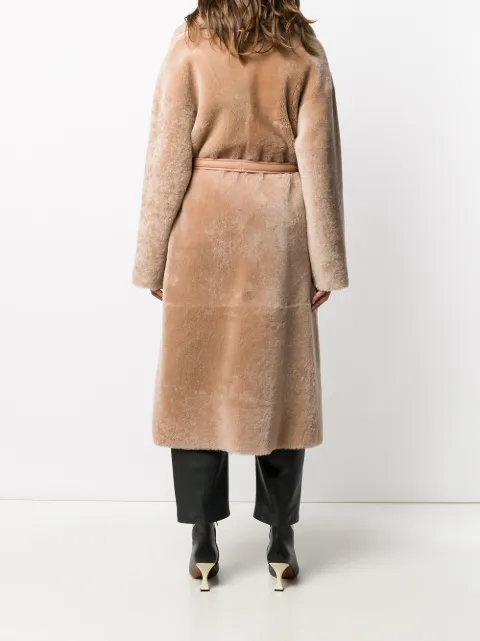 Blancha Reversible Shearling Coat Farfetch