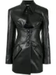 Image 1 of Aleksandre Akhalkatsishvili cut-out leather jacket