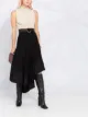 Image 2 of Jil Sander asymmetric draped skirt