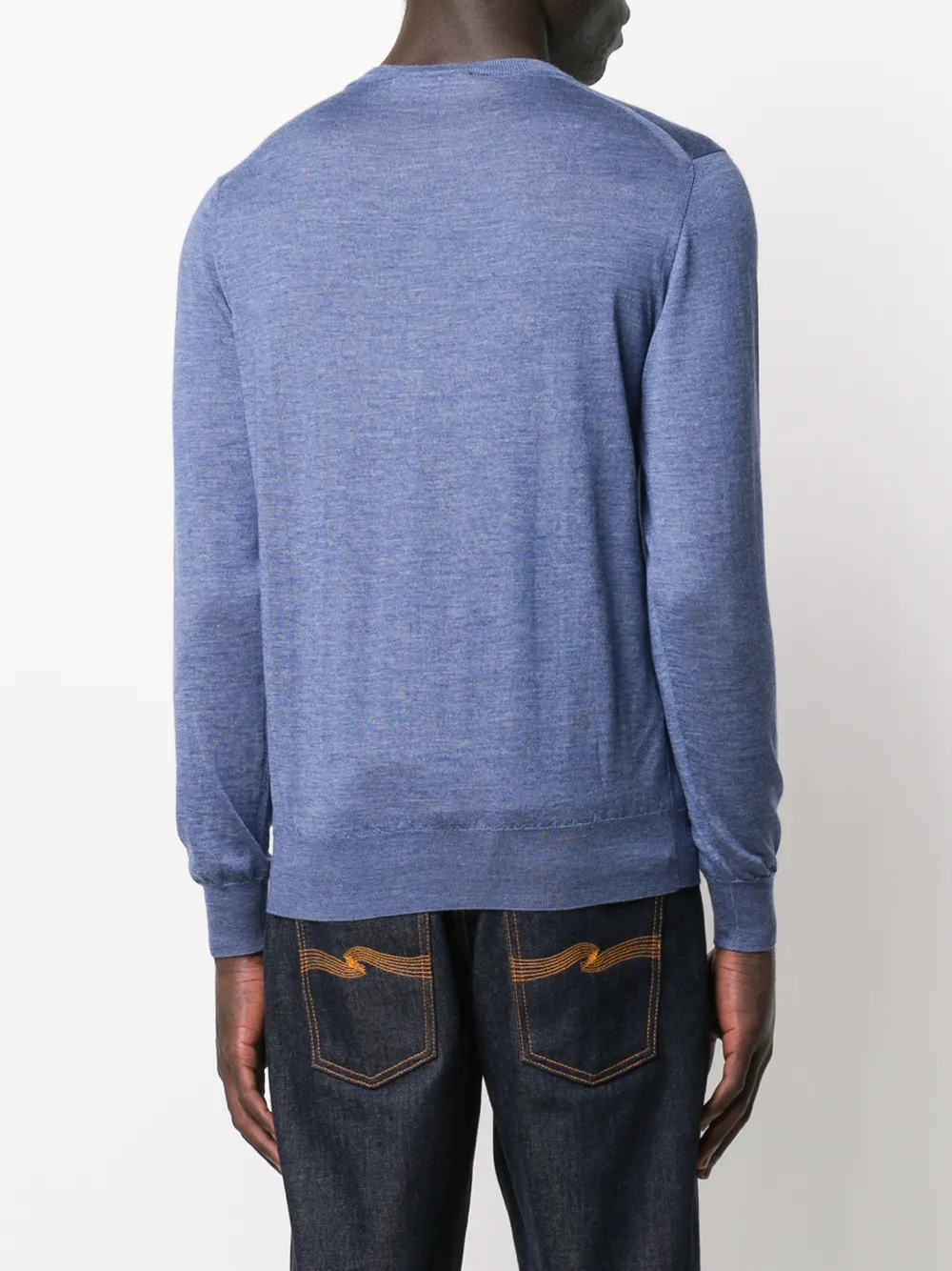 Crewneck Cashmere-Silk Jumper