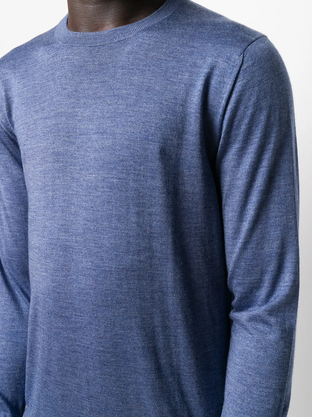 Crewneck Cashmere-Silk Jumper