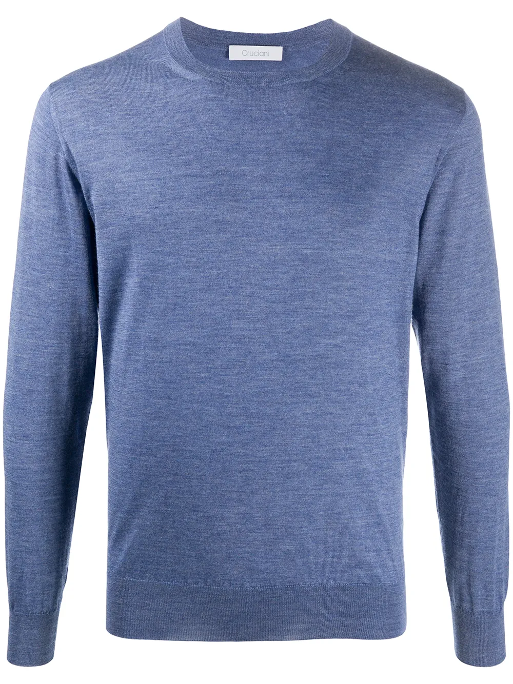Cruciani crewneck cashmere-silk jumper | Blue | Image 1