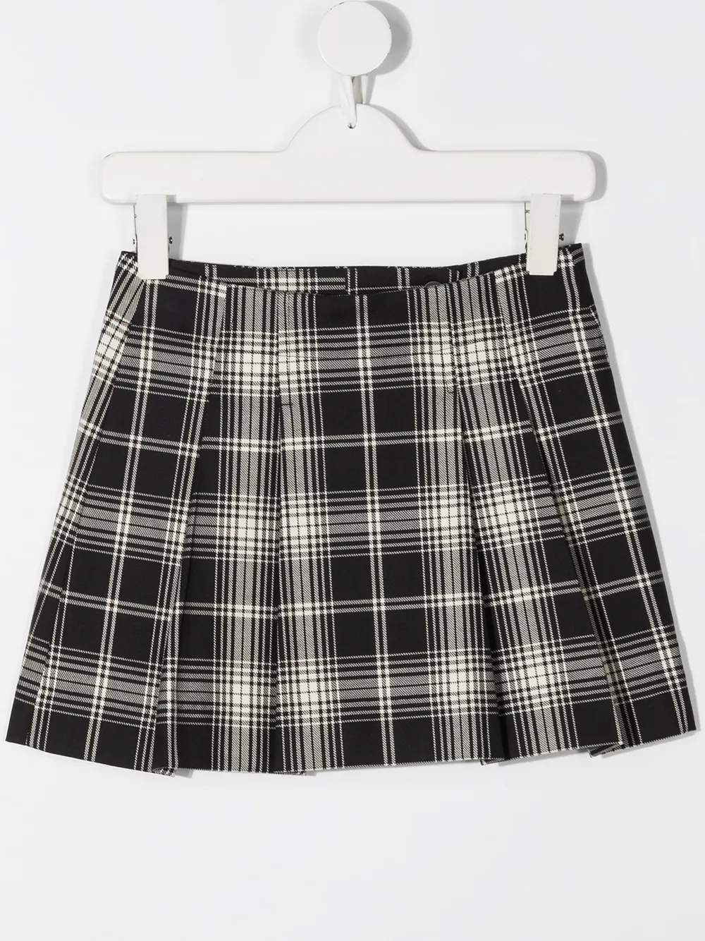 burberry plaid pleated mini skirt
