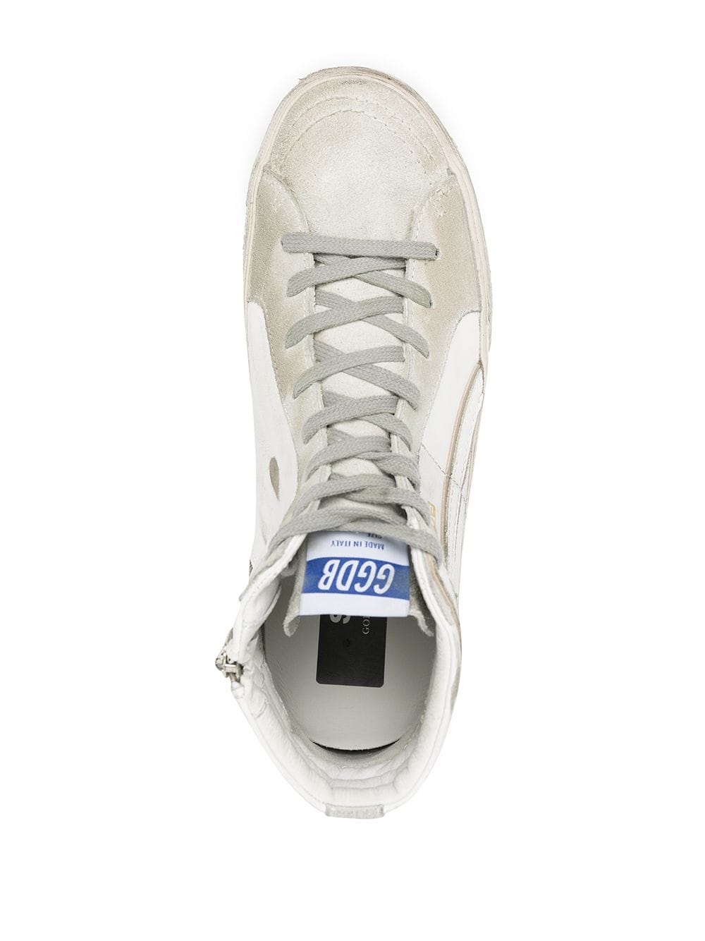 Shop Golden Goose Signature Star Patch Sneakers In White