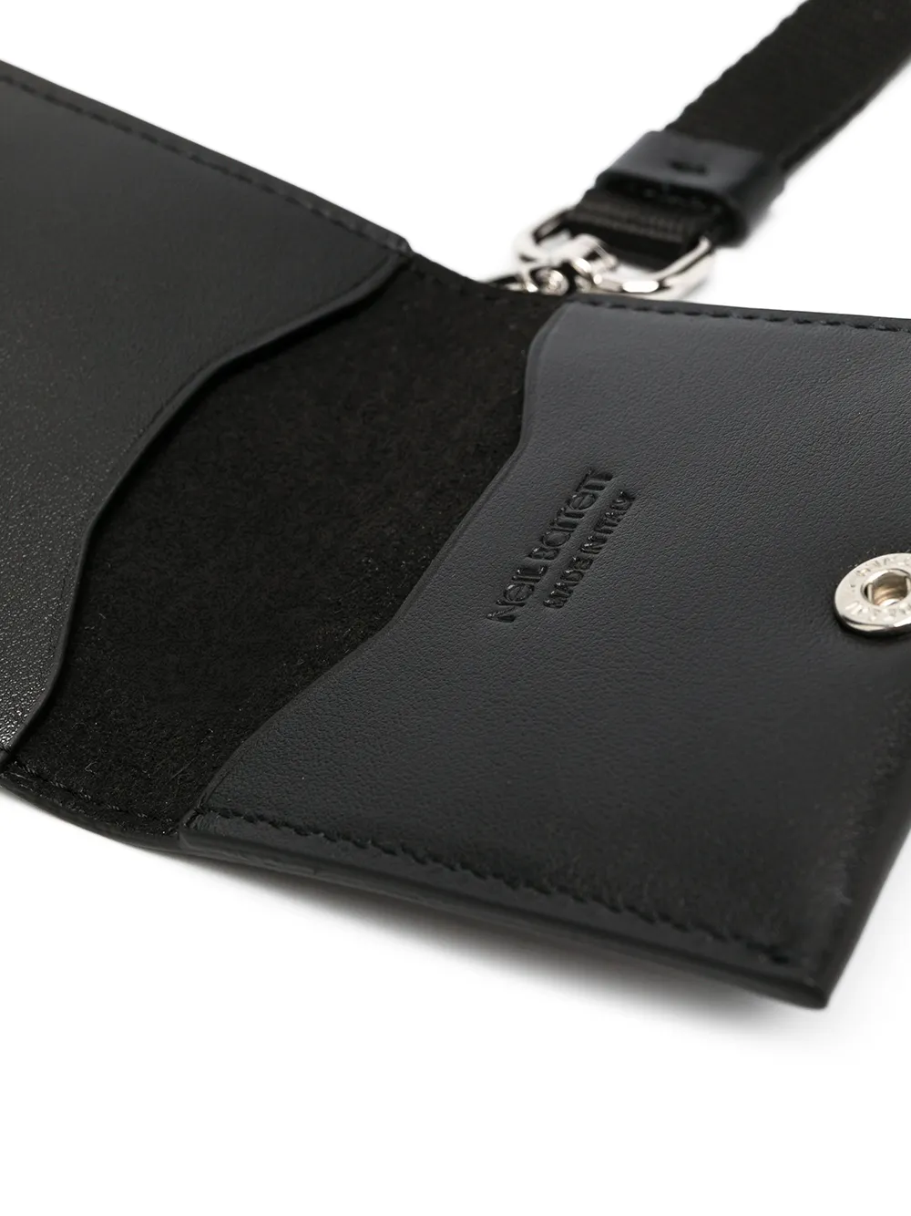 Neil Barrett embossed-lettering lanyard cardholder | Image 2