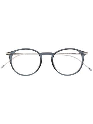 Hugo boss round best sale glasses