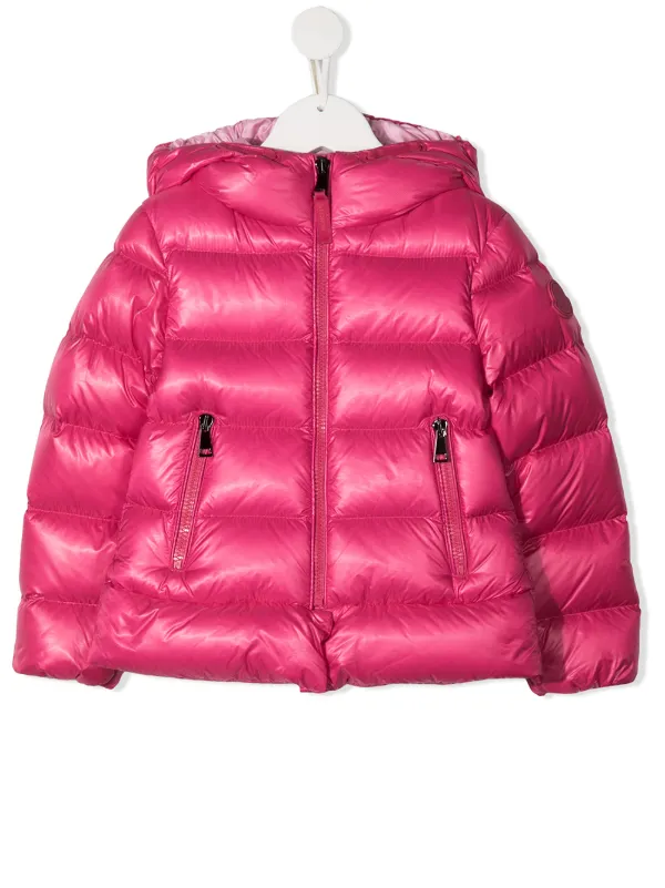 moncler kids pink jacket