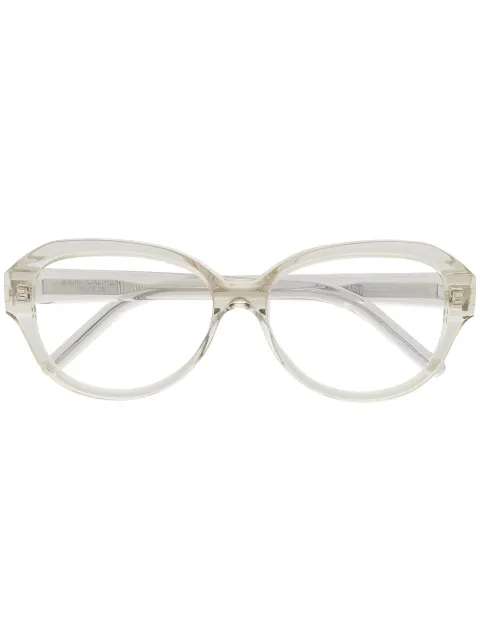 Saint Laurent Eyewear SL411 round-frame glasses