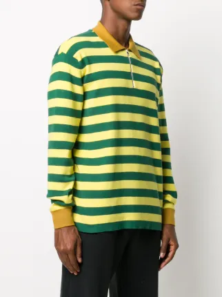 striped longsleeve polo shirt展示图