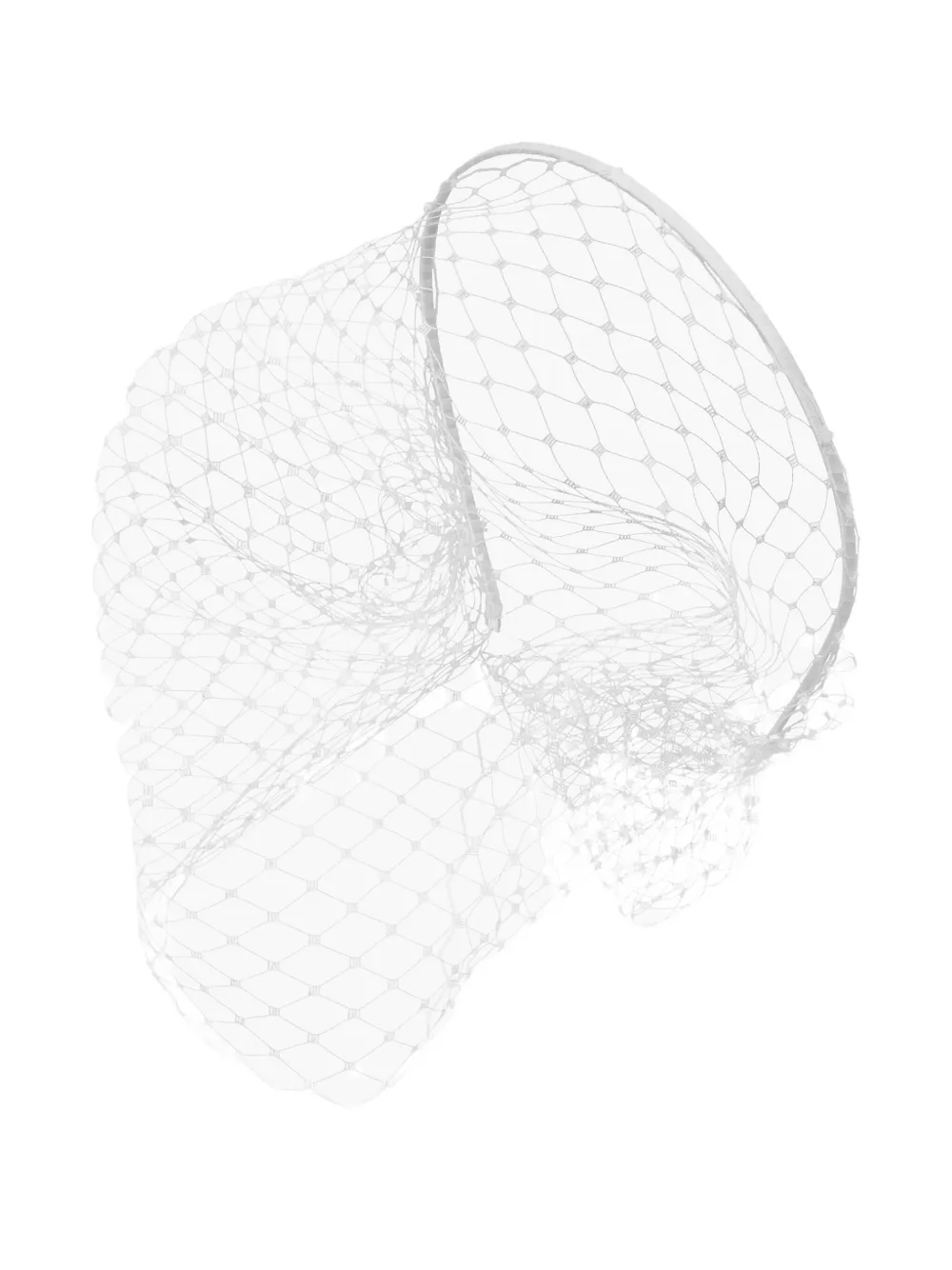 Jennifer Behr Voilette - Bianco