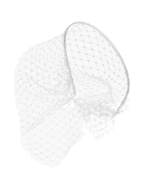 Jennifer Behr silk voilette