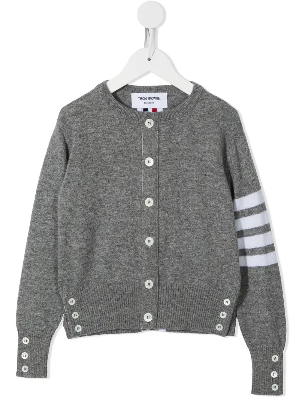 Thom Browne Kids 4-Bar カシミア カーディガン - Farfetch