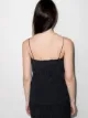 Totême TOTEME TOP VST CAMI SQRE NK SLVLS CRNKLD