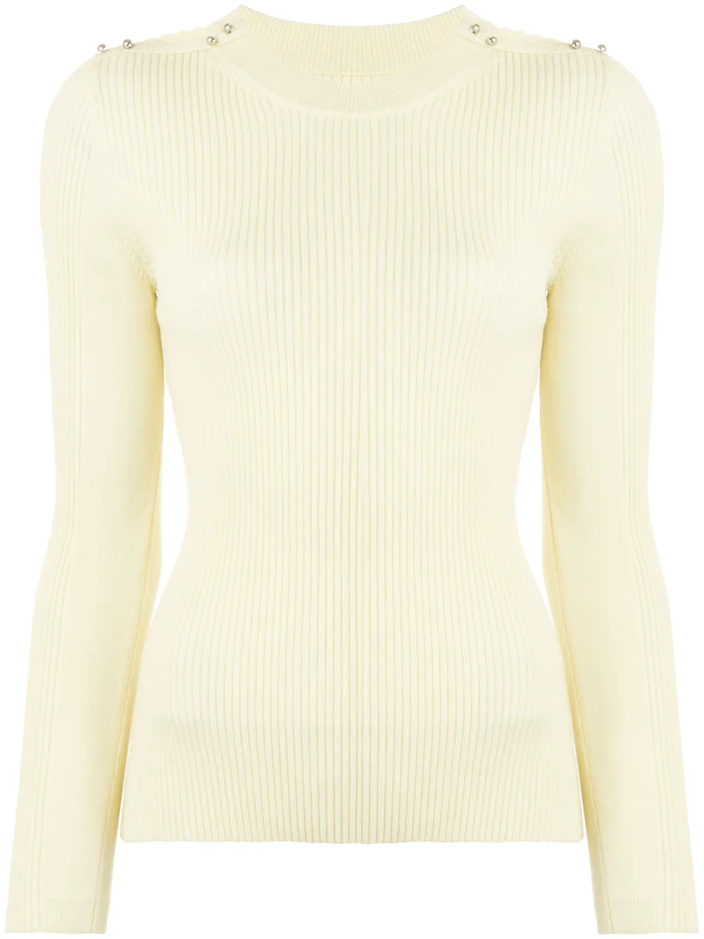 

3.1 Phillip Lim suéter con apliques - Amarillo