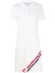 Image 1 sur Thom Browne robe rayée à col polo
