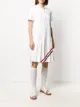 Thom Browne robe rayée à col polo