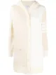Image 1 of Thom Browne mid-length hooded cardigan