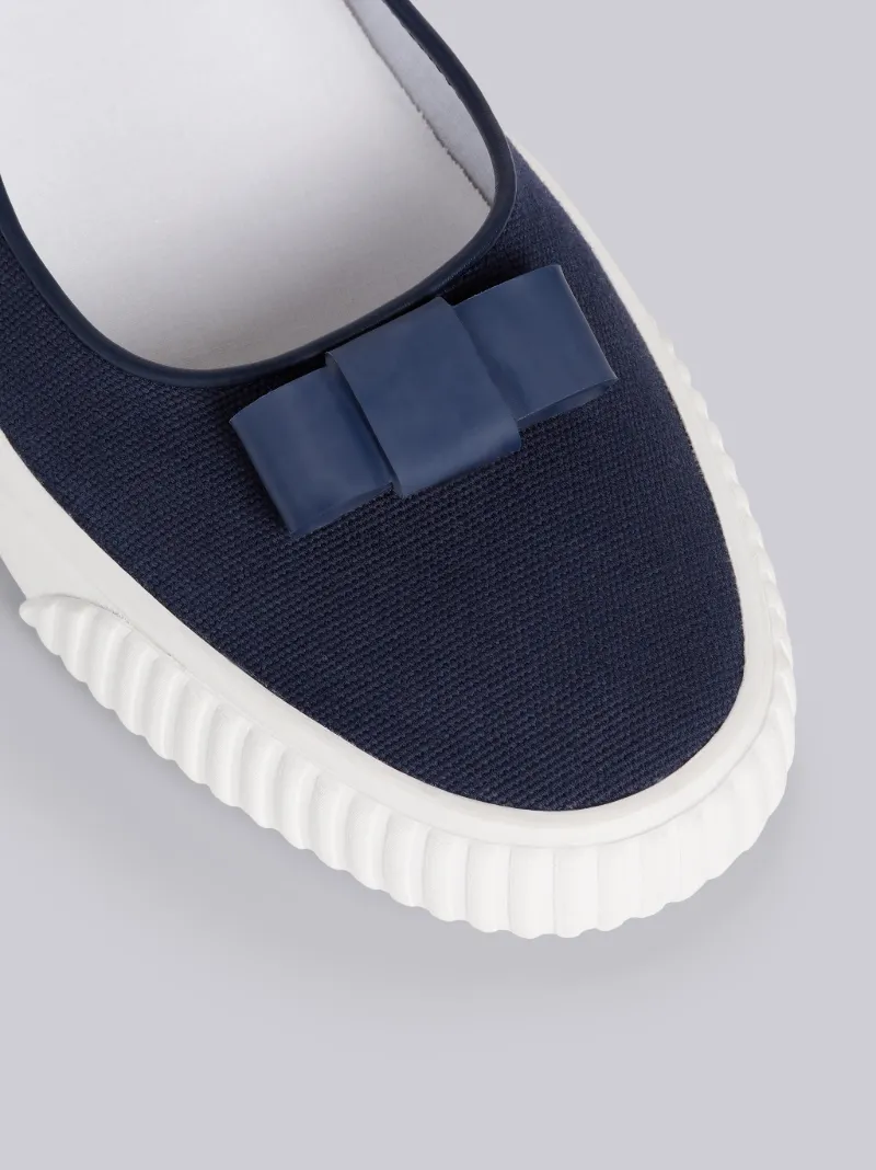 cotton canvas trainers