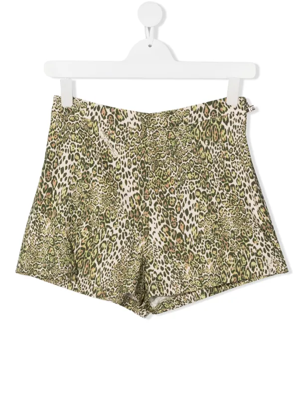 nike leopard print shorts