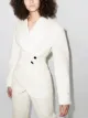 Image 2 of ANOUKI asymmetric single-breasted blazer