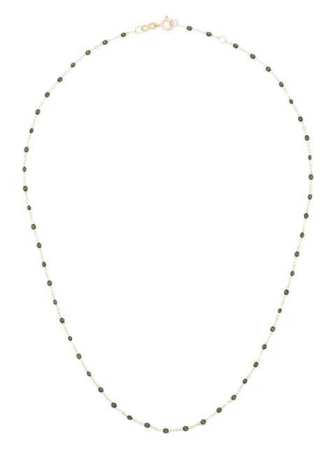 Gigi Clozeau 18kt yellow gold Classic Gigi beaded necklace