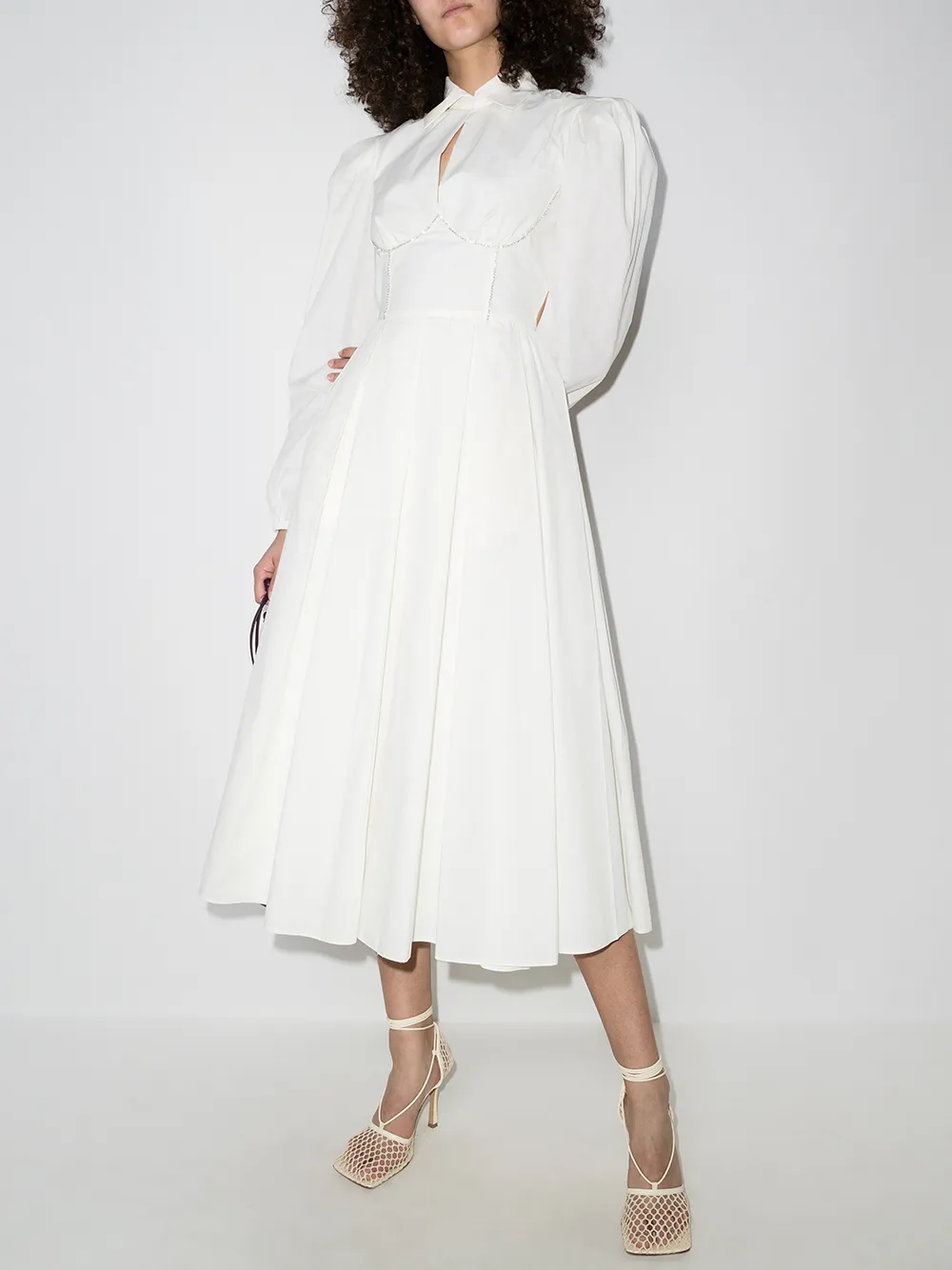 фото Anouki платье-рубашка с открытой спиной