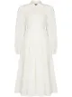 Image 1 of ANOUKI open-back long-sleeve shirt dress